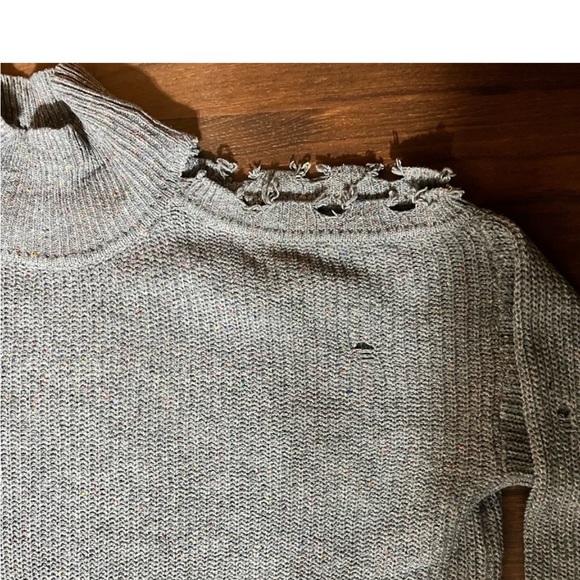 New Distressed and Frayed Sweater - Picture 5 of 12